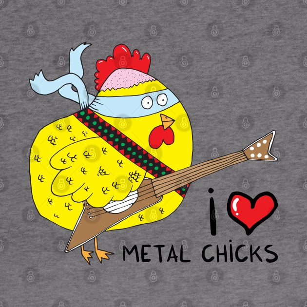 I love metal chicks by adrianserghie